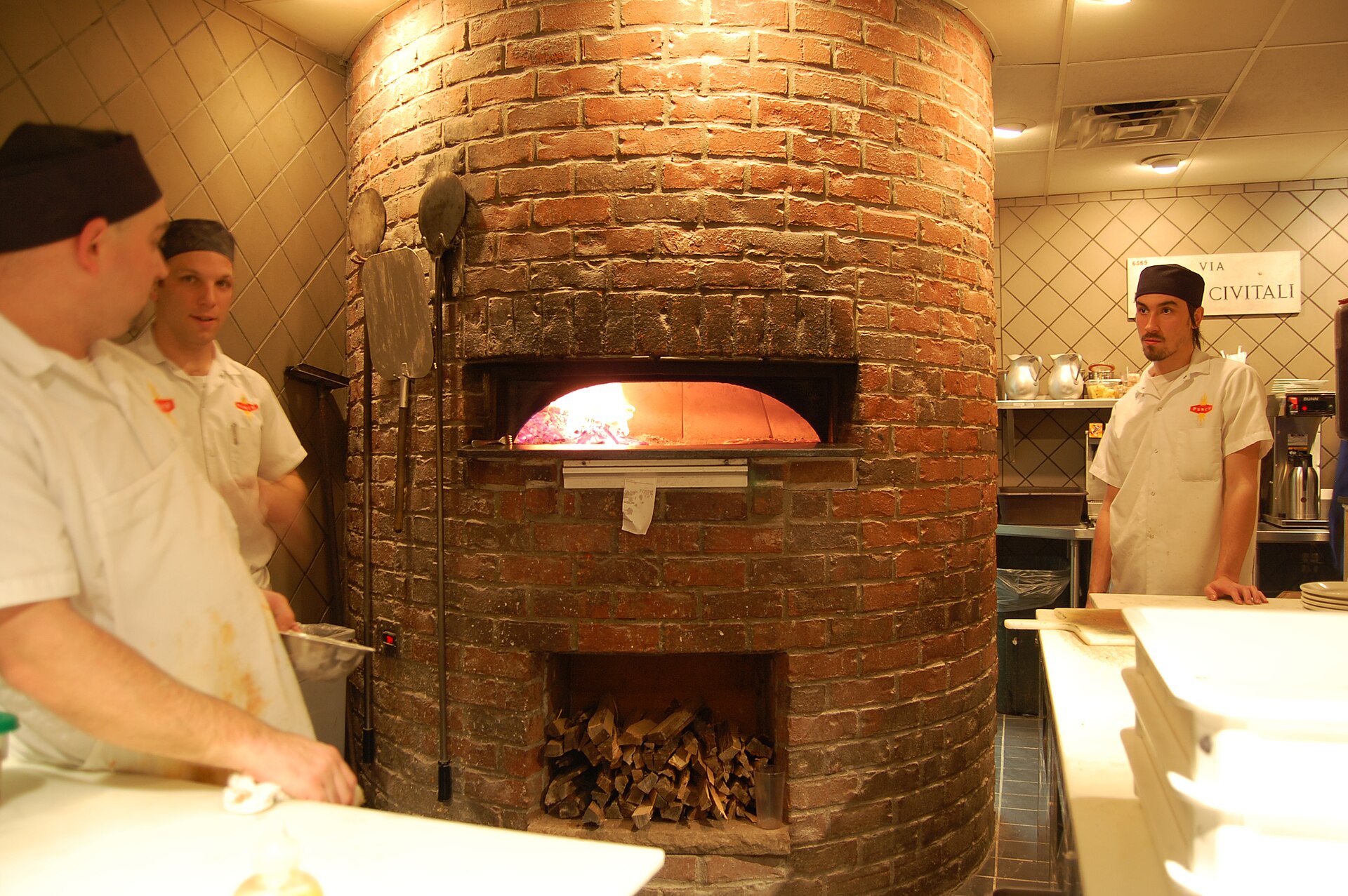 Horno de leña del obrador